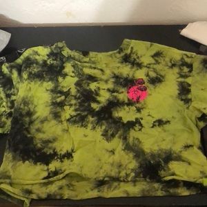 Zumiez neon crop top